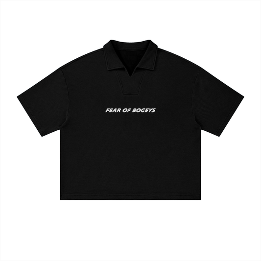 Waffle Polo Shirt