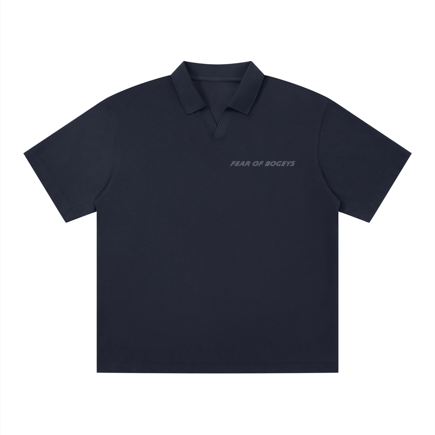 Men's Drop Shoulder Polo Shirt - Flipping Birdies