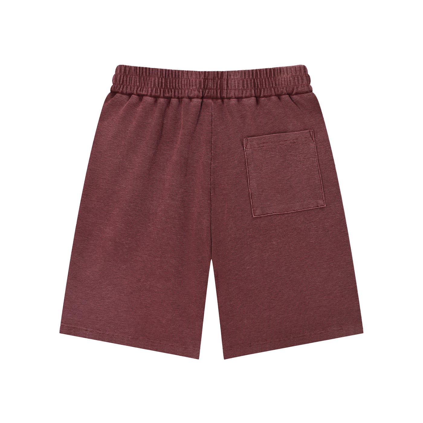 Mineral Wash Waffle Knit Shorts - Flipping Birdies