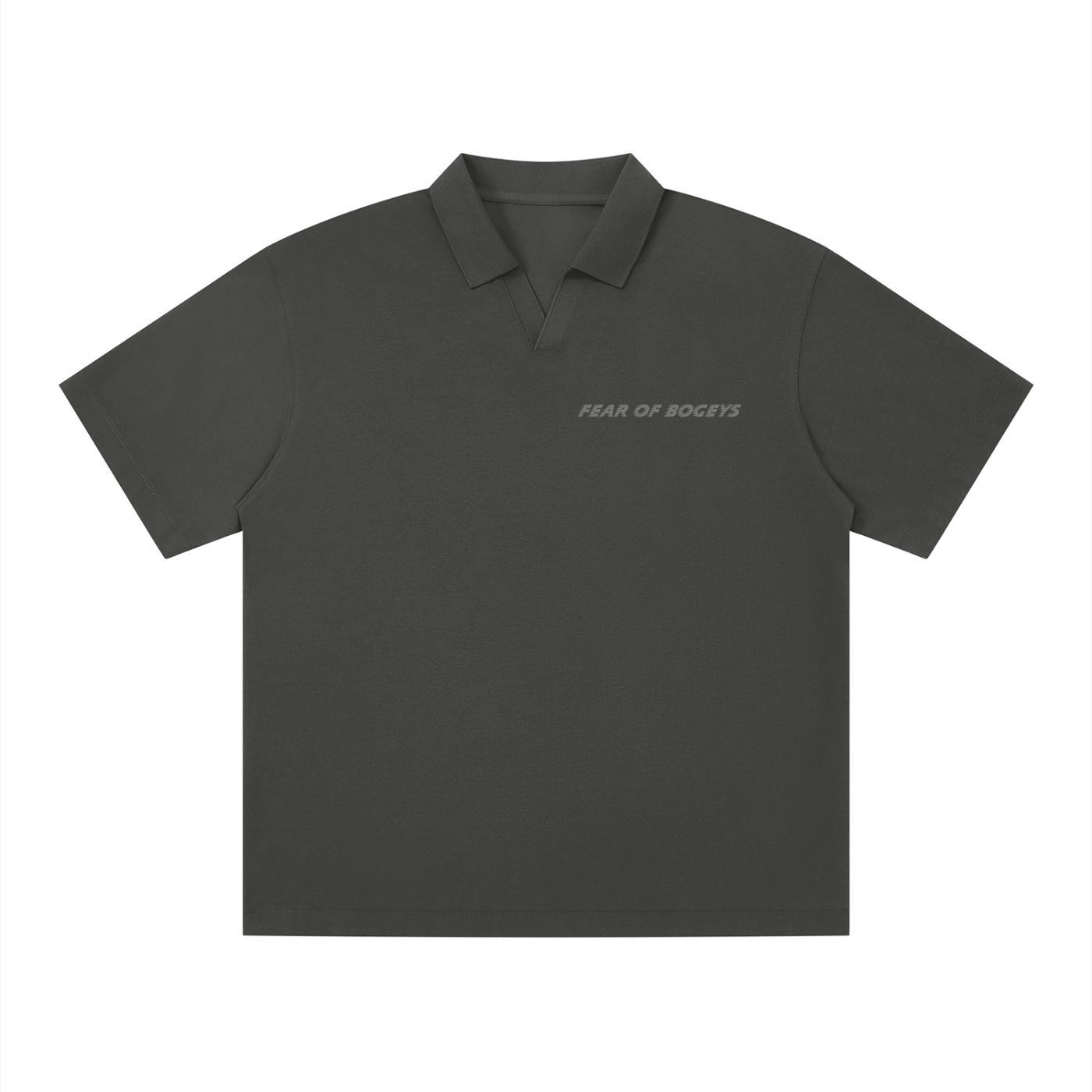 Men's Drop Shoulder Polo Shirt - Flipping Birdies