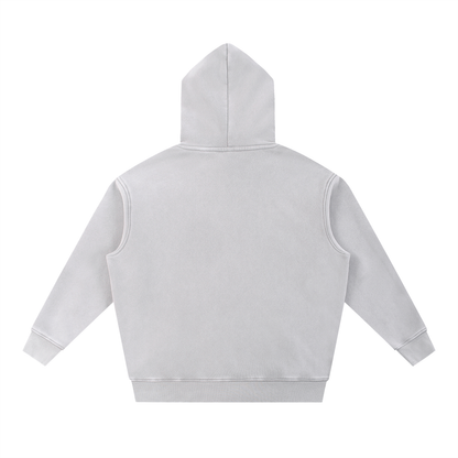 Fear of Bogeys SNOW WASHED Fleece Oversize Hoodie