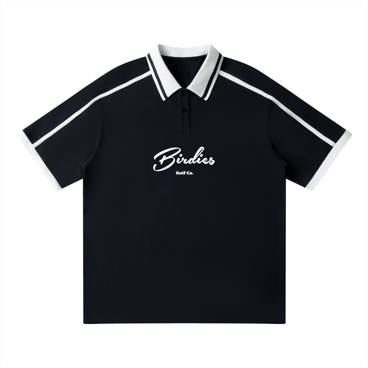 Striped Birdies Polo