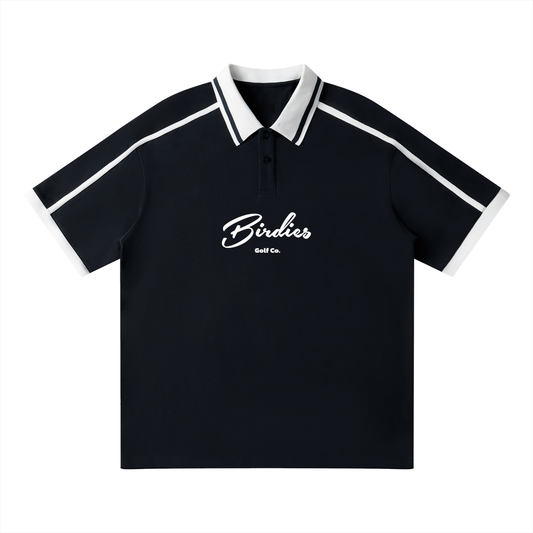 Striped Birdies Polo