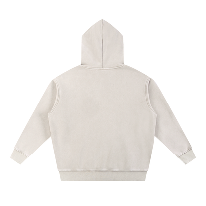 Fear of Bogeys SNOW WASHED Fleece Oversize Hoodie