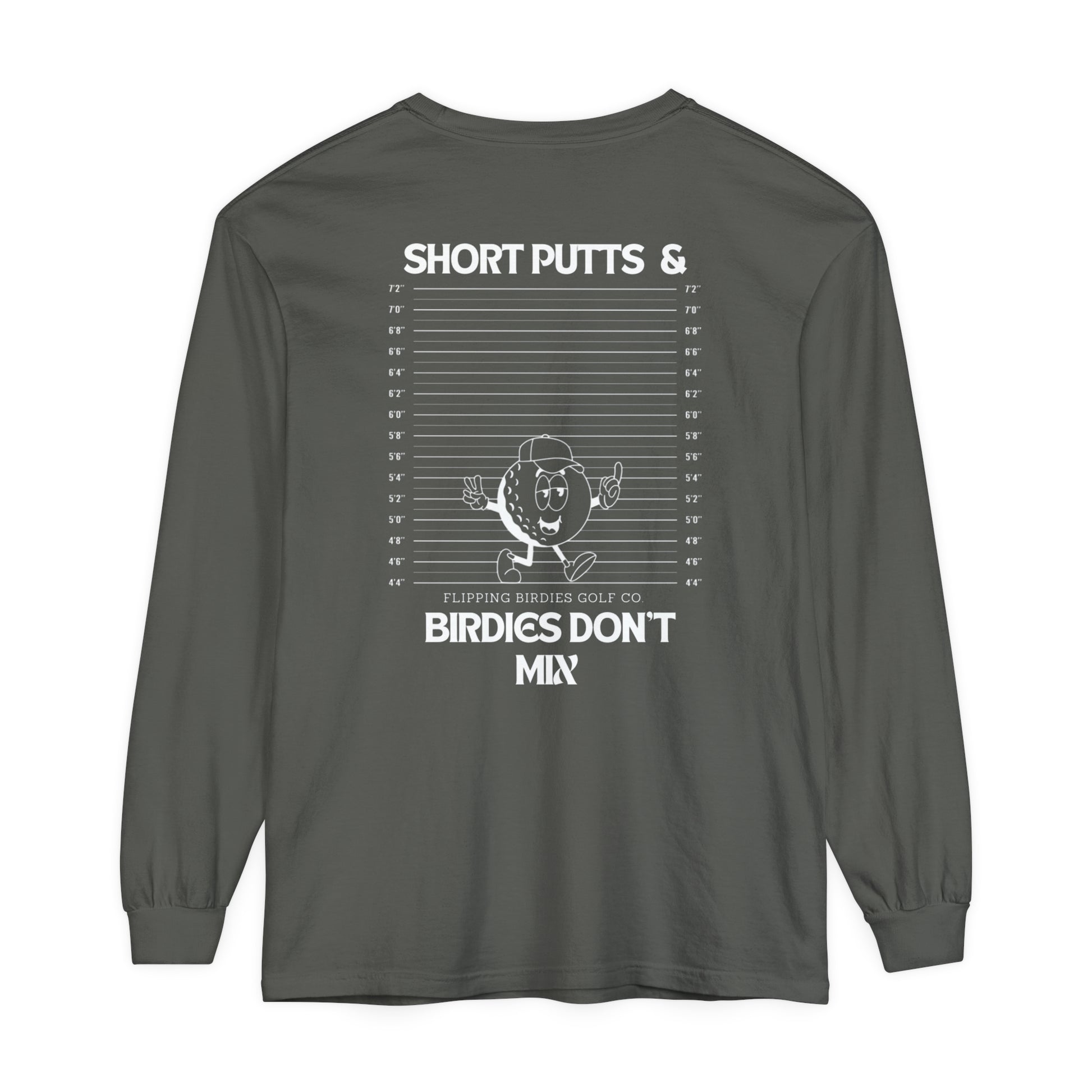 Short Putts & Birdies Don’t Mix Long-Sleeve Tee - Flipping Birdies