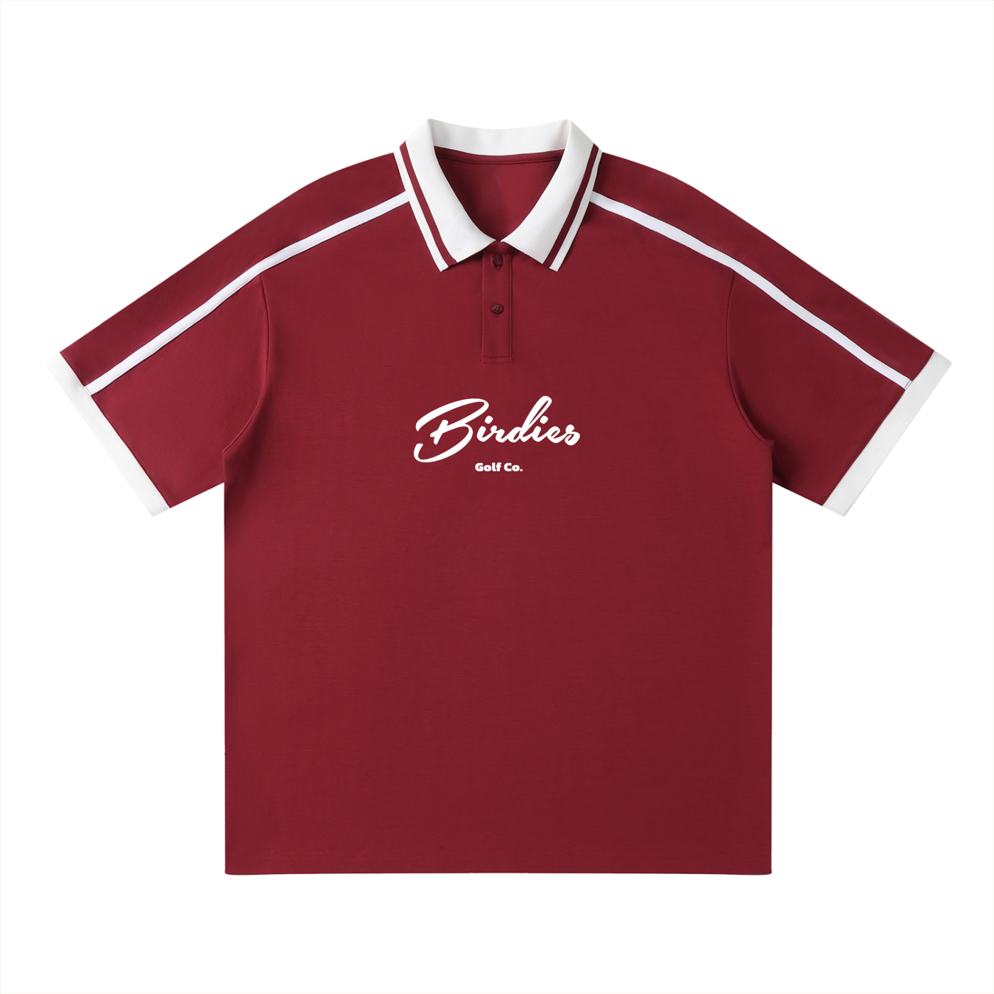 Striped Birdies Polo
