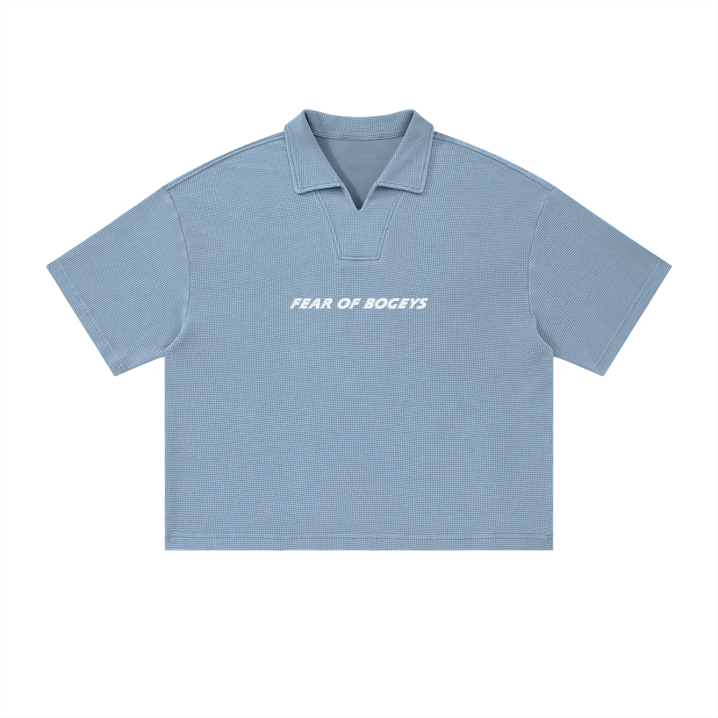 Waffle Polo Shirt