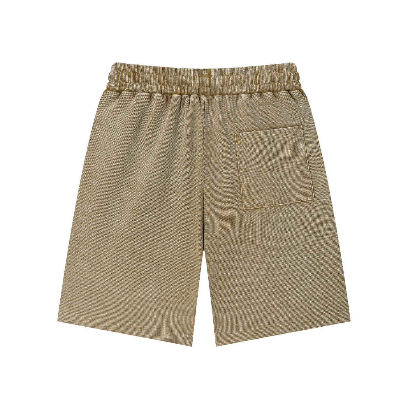 Mineral Wash Waffle Knit Shorts - Flipping Birdies
