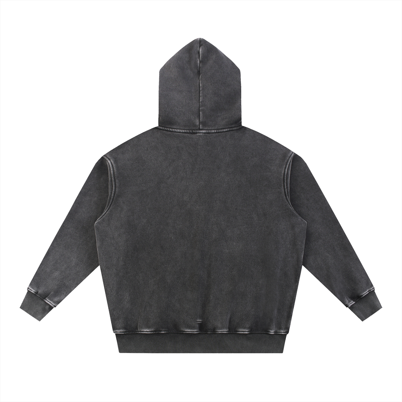 Fear of Bogeys SNOW WASHED Fleece Oversize Hoodie