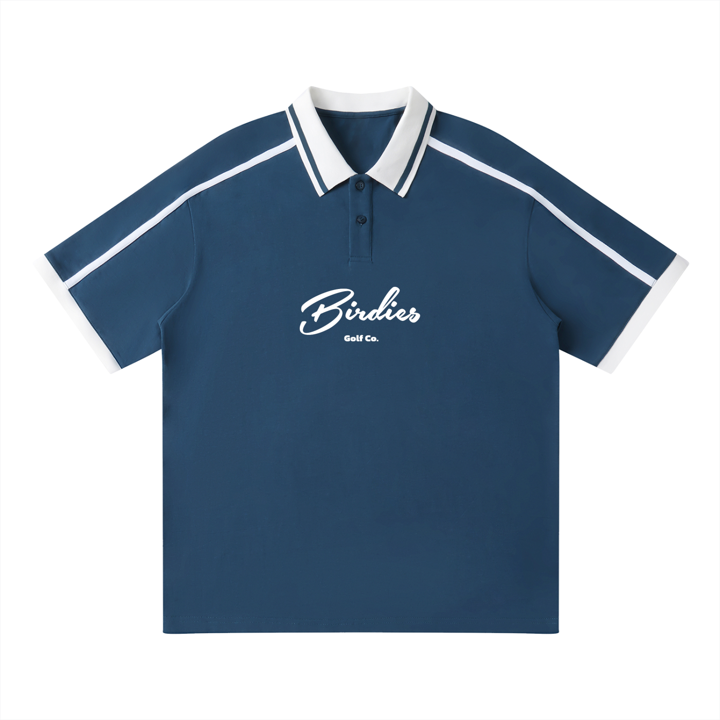 Striped Birdies Polo