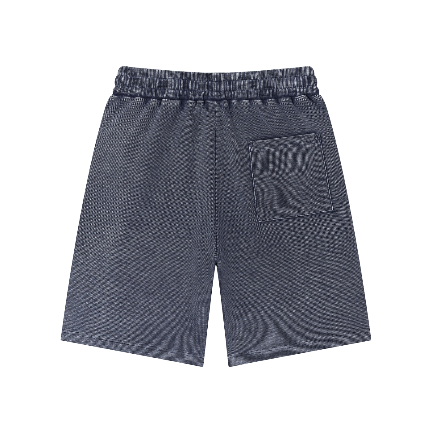 Mineral Wash Waffle Knit Shorts - Flipping Birdies