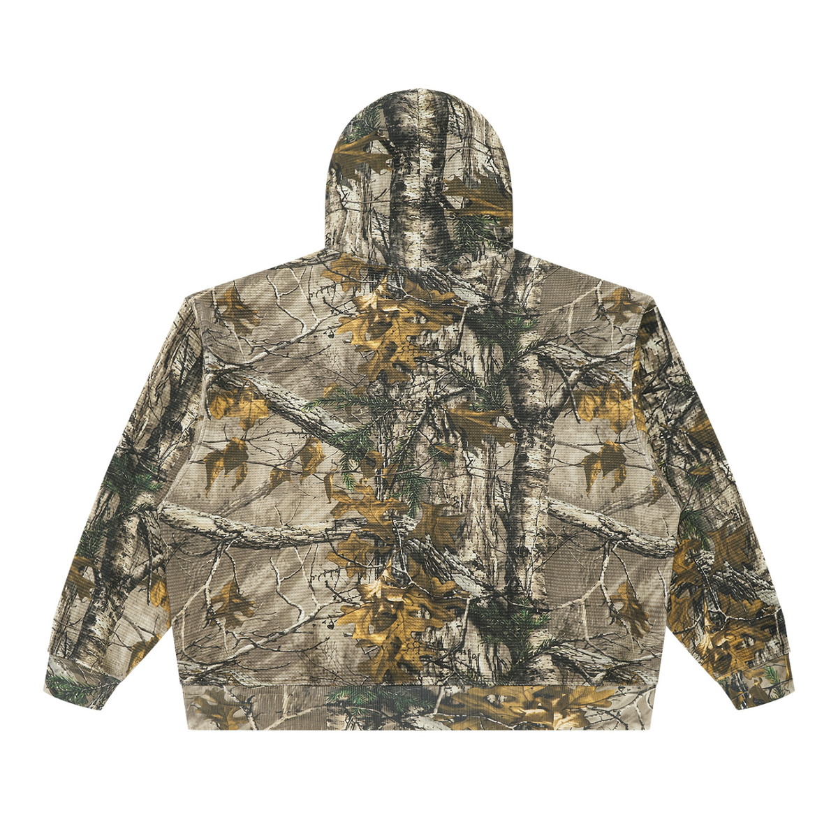 Waffle Camo Boxy Hoodie - Flipping Birdies