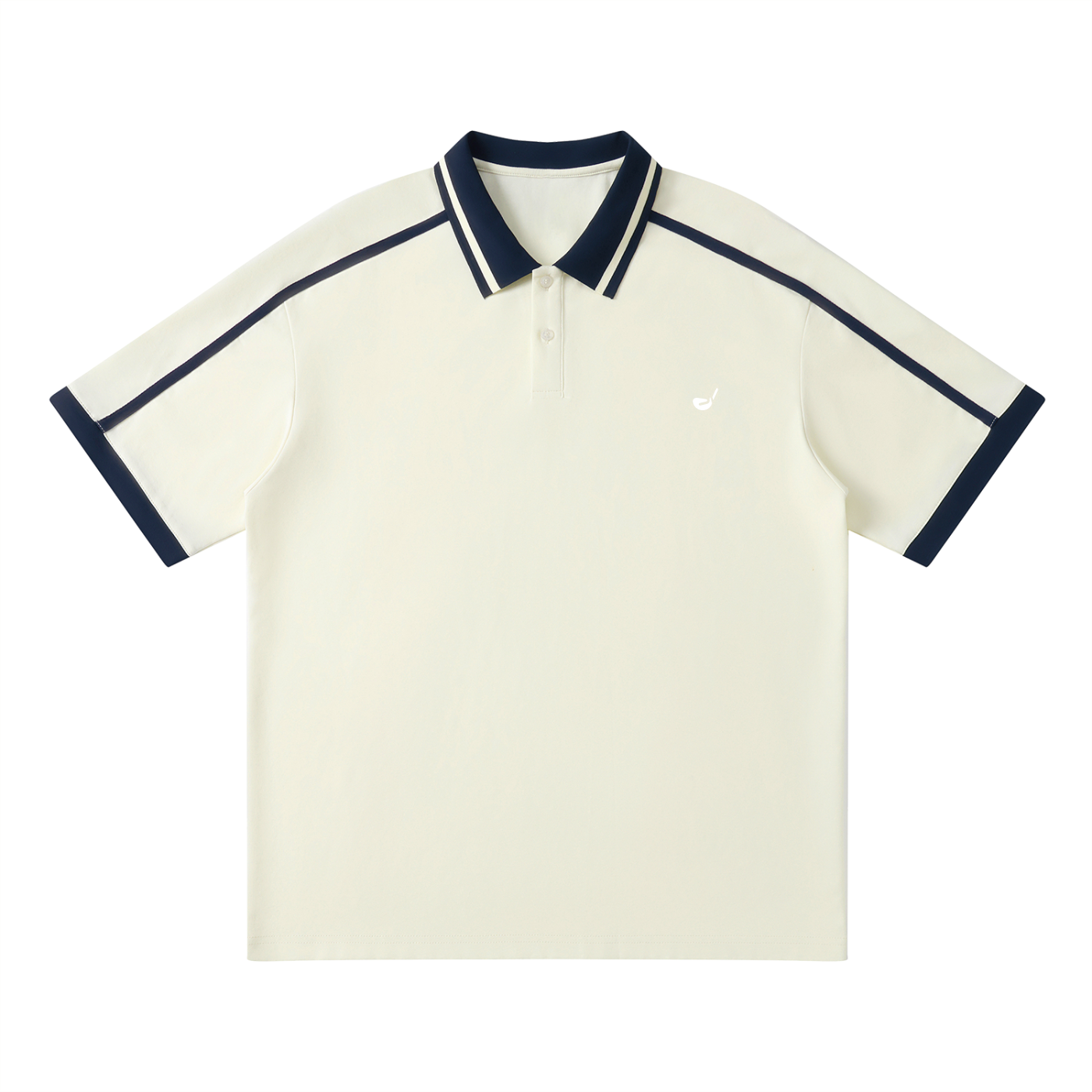 Unisex Contrast Piping Polo Shirt - Flipping Birdies
