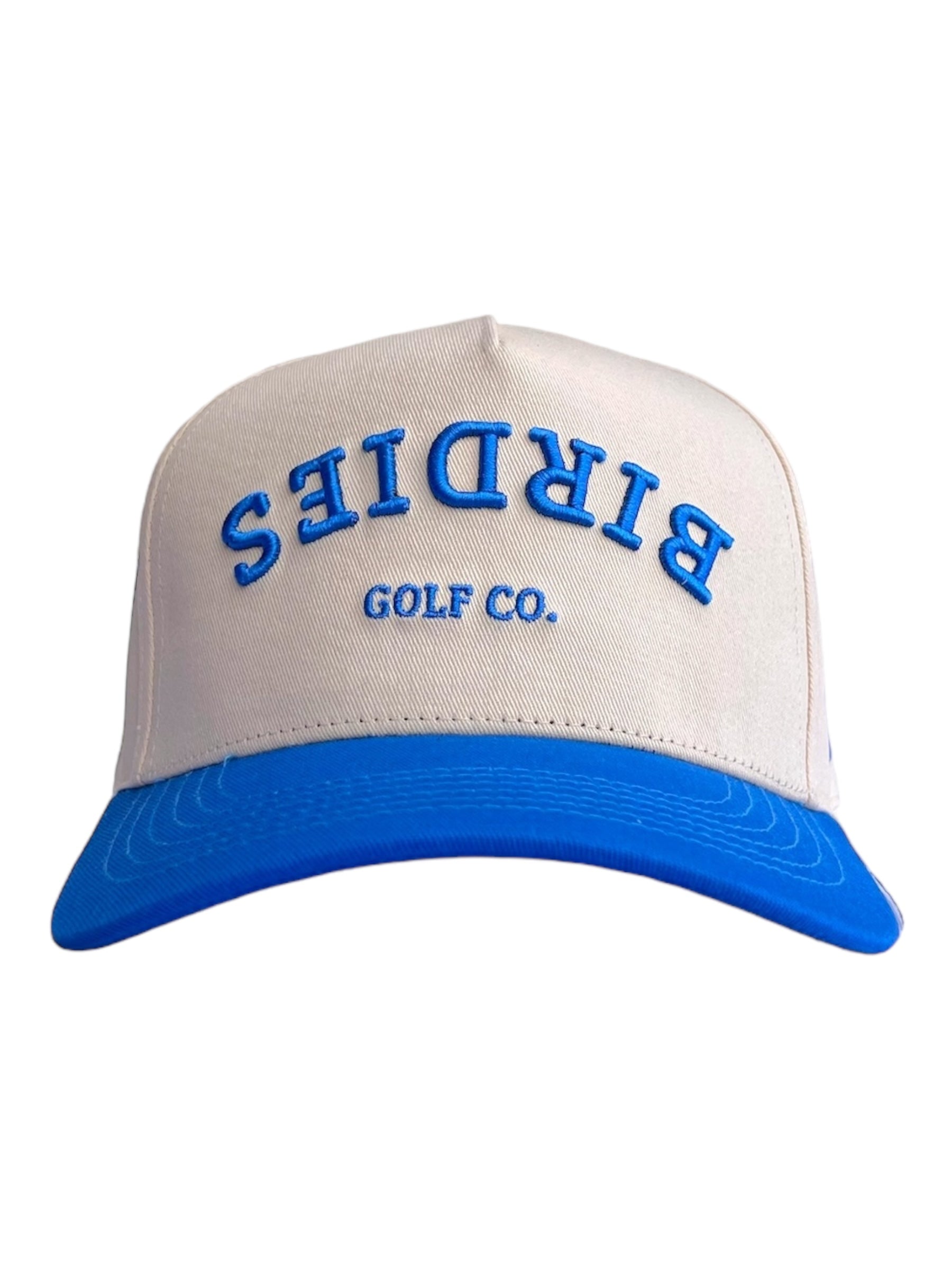 Up and Down Birdies Two Tone Golf Hats Flipping Birdies