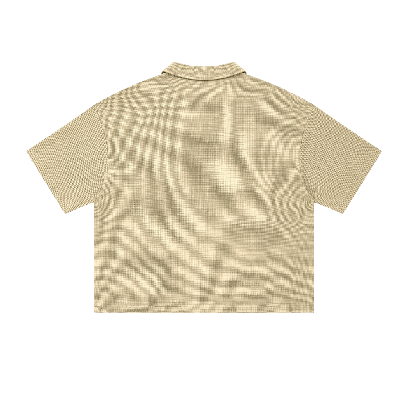Waffle Polo Shirt