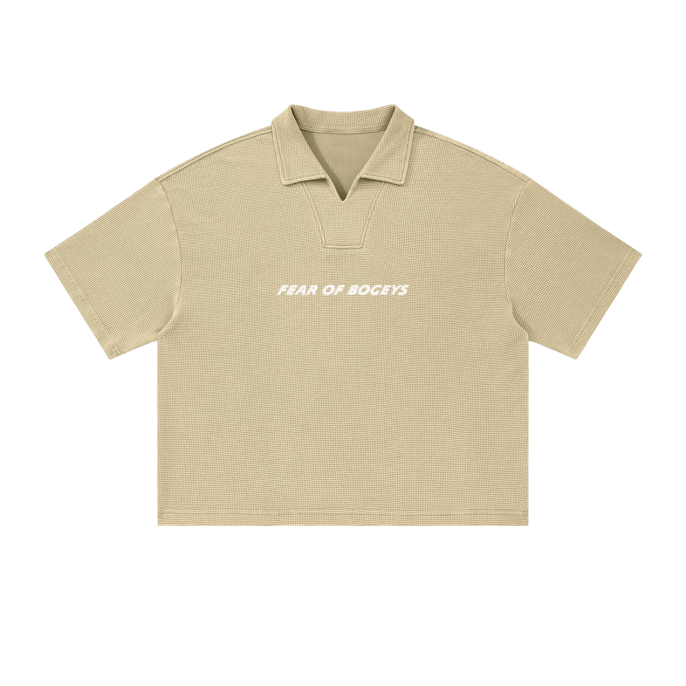 Waffle Polo Shirt