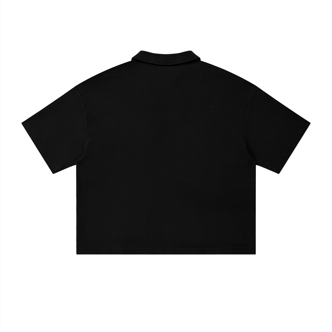 Waffle Polo Shirt