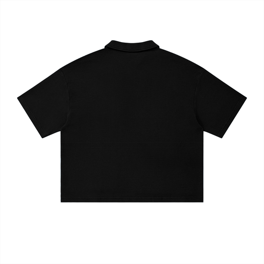 Waffle Polo Shirt