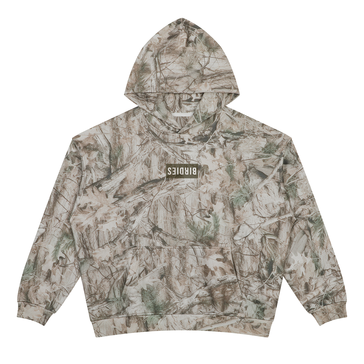 Birdies Oversized Fleece Camo Hoodie - Flipping Birdies