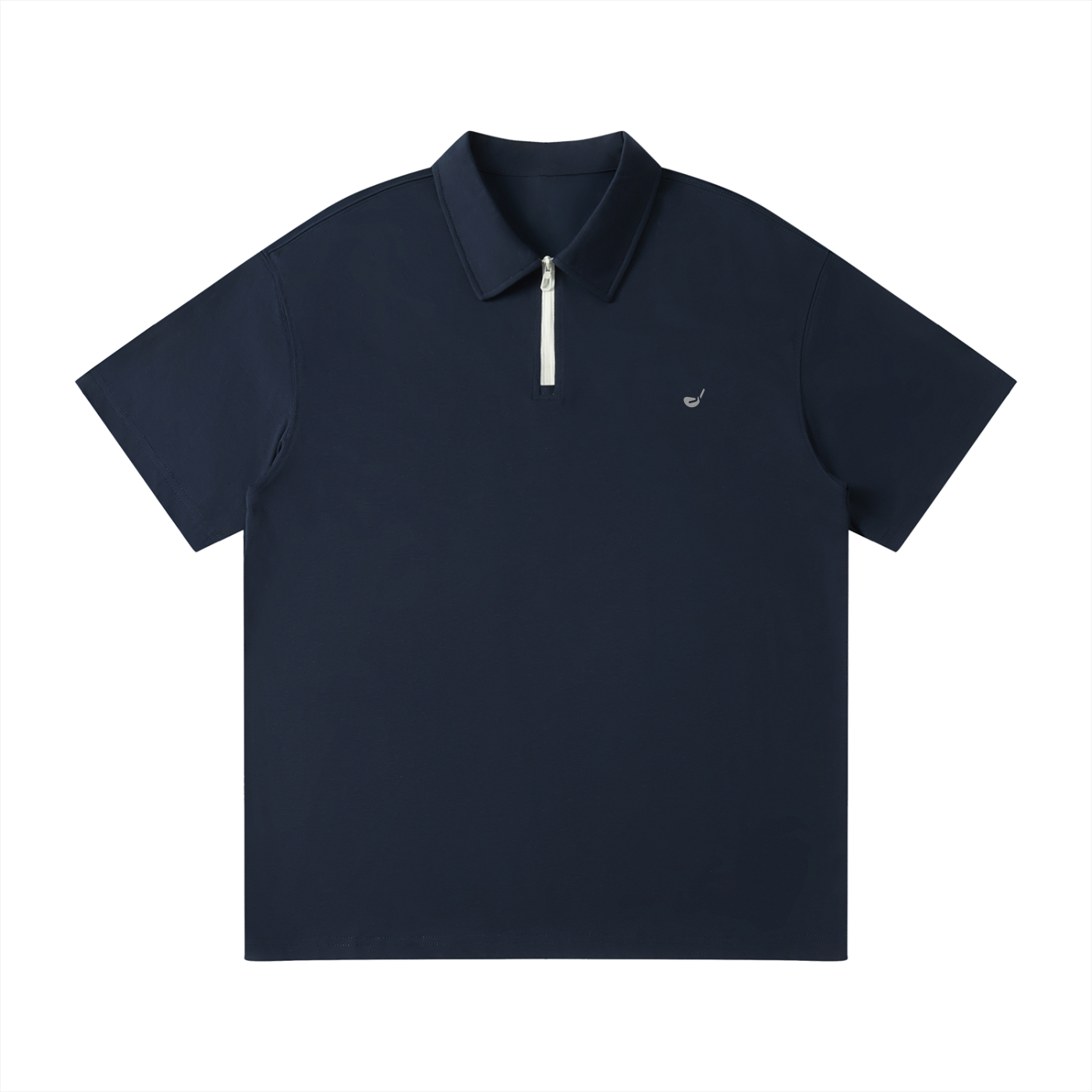 Unisex Quarter-Zip Polo Shirt - Flipping Birdies
