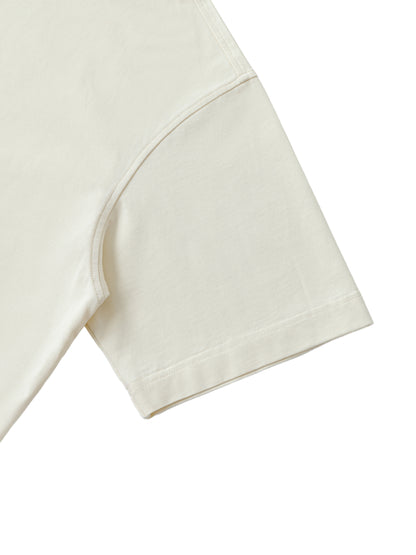 Loose Cotton Short-Sleeve Polo Shirt