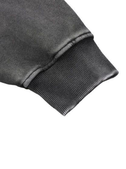 Fear of Bogeys SNOW WASHED Fleece Oversize Hoodie