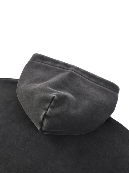 Fear of Bogeys SNOW WASHED Fleece Oversize Hoodie