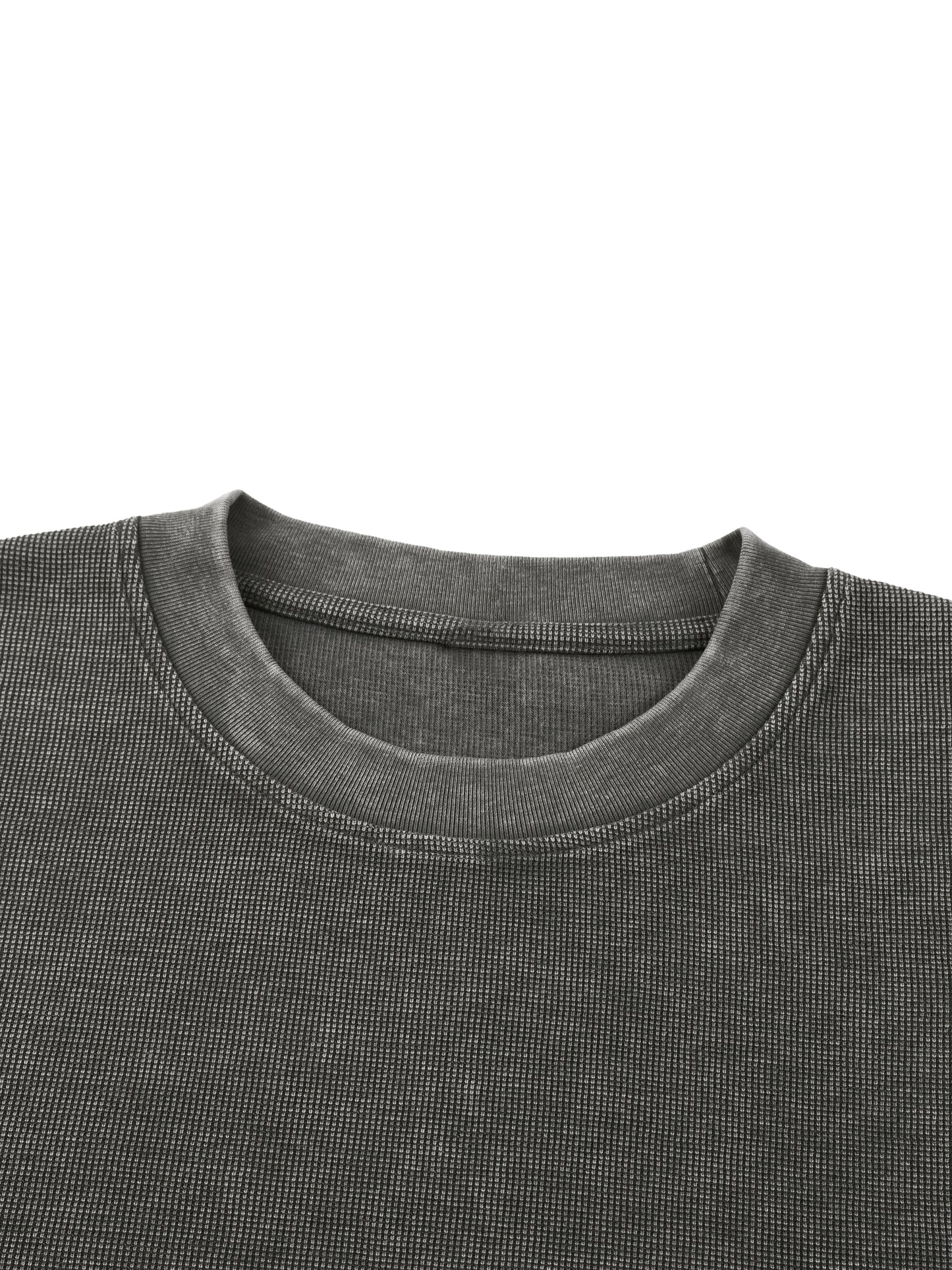 Fear of Bogeys Waffle Knit T-Shirt - Flipping Birdies