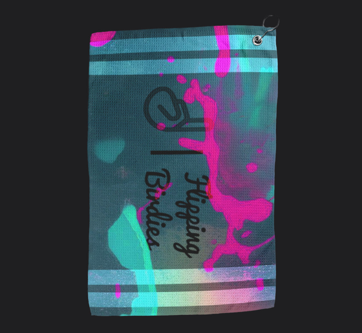 Neon Drip FB Club Towel - Flipping Birdies